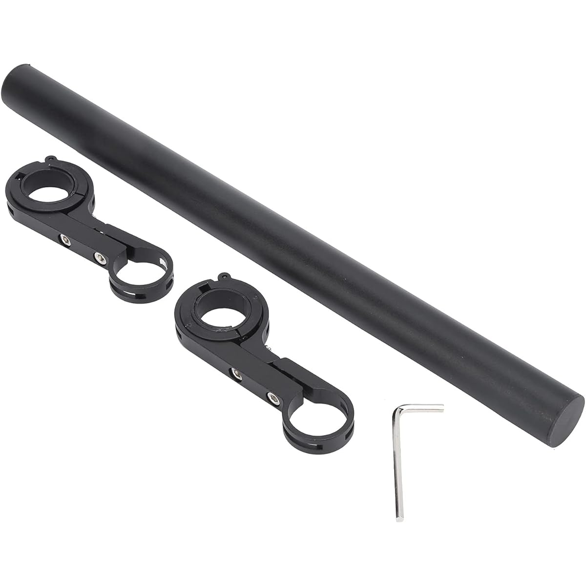 Bicycle Handlebar Extender Handle, Bicycle Handlebar Extension Bar, 30cm Aluminum Alloy Bicycle Handlebar Extender Bracket Mount Bike Headlight Mount Bar