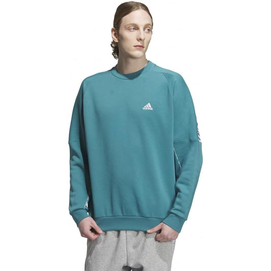 Adidas IJM05 Men's Sweat Warding Loose Fit Fleece Sweatshirt