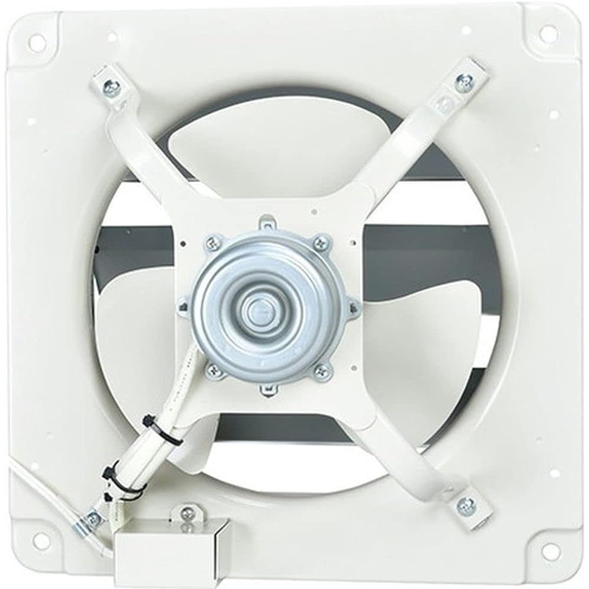 Mitsubishi Electric High Static Pressure Industrial Ventilation Fan with Shutter, Exhaust Type, Wind Pressure Type, Blade Diameter 40cm E-40S5