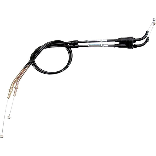 Motion Pro OE push/pull black vinyl throttle cable set 03 - 0423