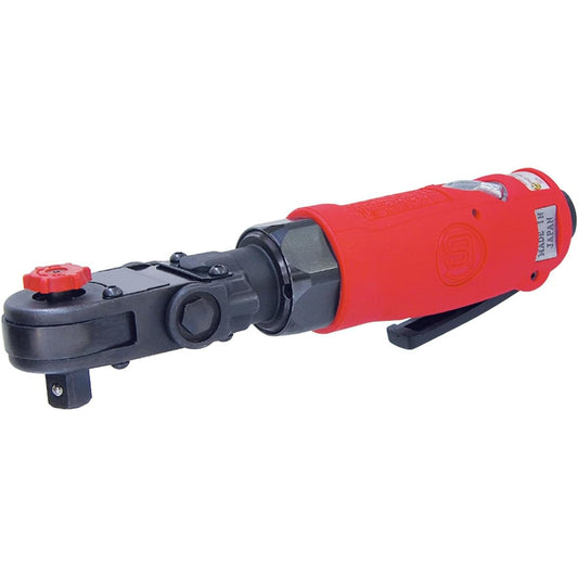 Shinano Kihan SHINANO Air Ratchet Wrench 9.5mm Swing Head SI-1241A