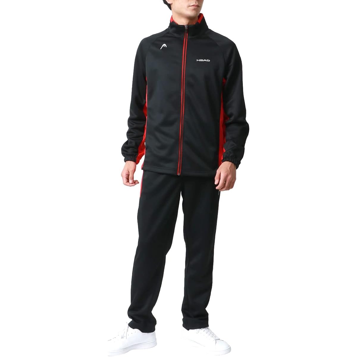 [Head] Jersey Top and Bottom Set Men's Antibacterial and Odor Resistant Long Sleeve Setup Top and Bottom Sports