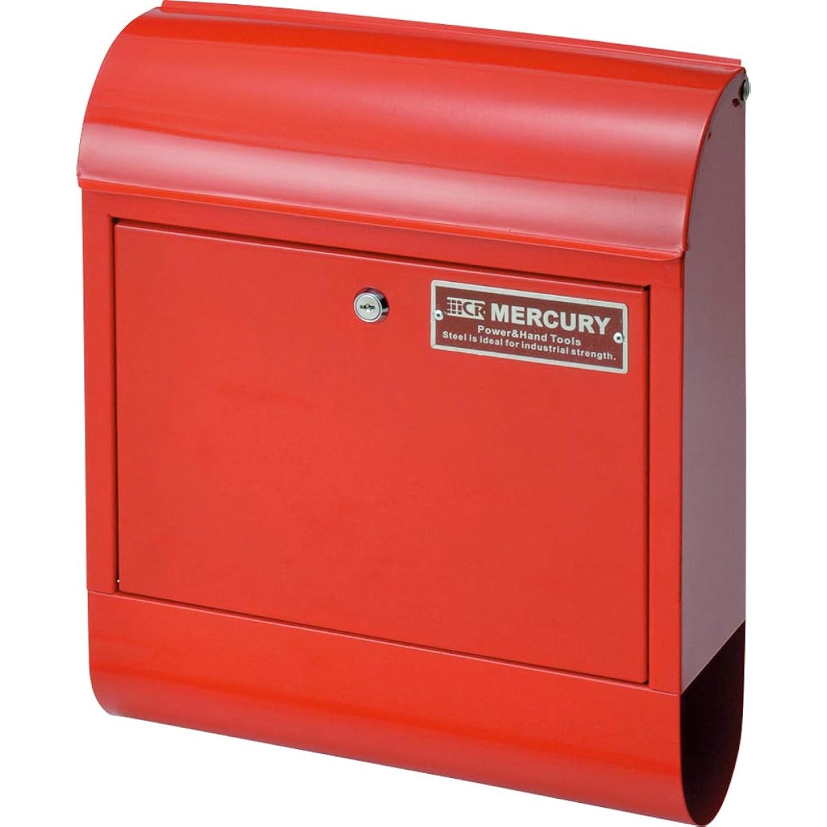 Mercury Post Mailbox Red MEMABORD [Authorized Distributor Product]