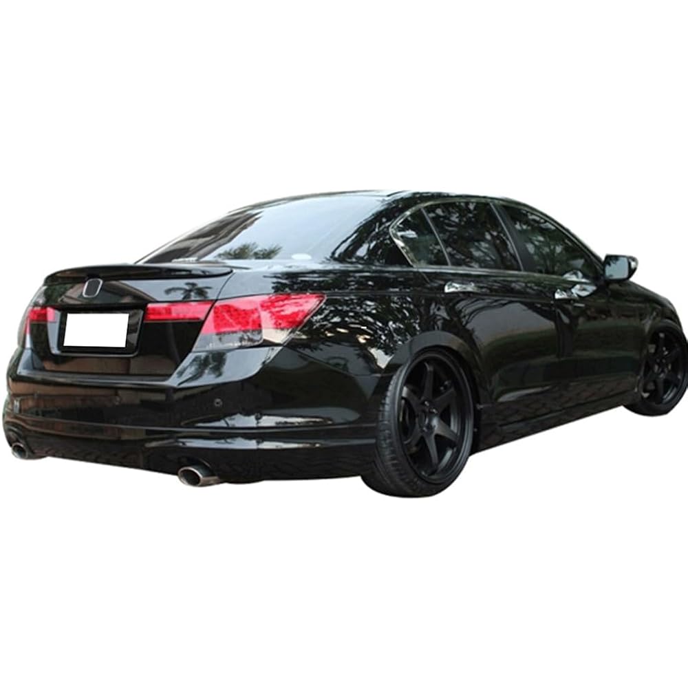 IKON MOTORSPORTS Trunk Spoiler 2008-2012 Honda Accord Sedan 4 Door Factory Style Painted #B552P Barri Blue Pearl ABS Rear Wing
