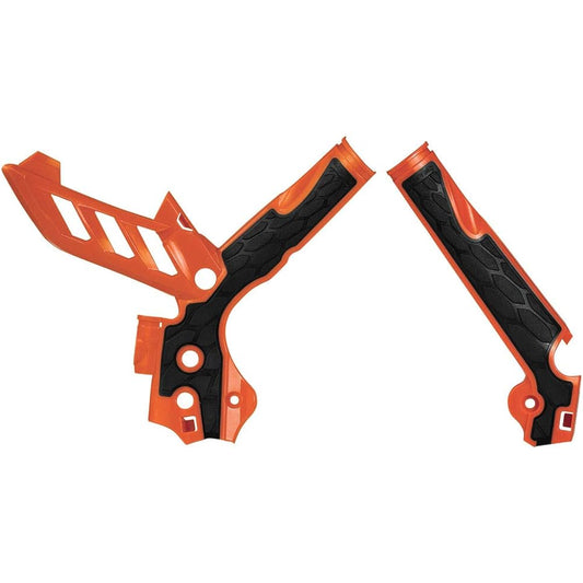 Acerbis X-GRIP Frame Guard Orange/Black KTM 500 EXC 2014-2016