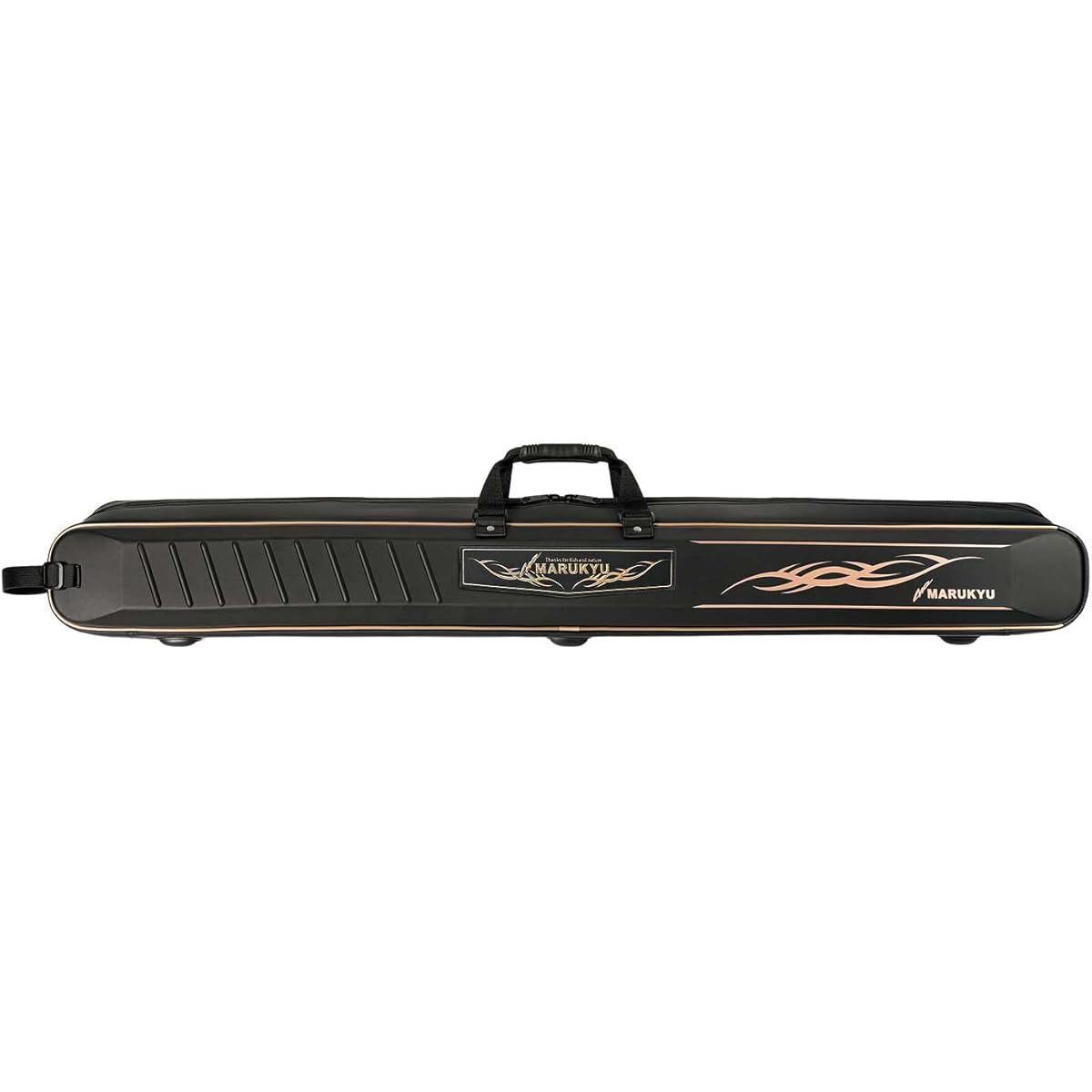 Marukyu Fishing Gear Ikada Rod Case TR-01 Matte Black