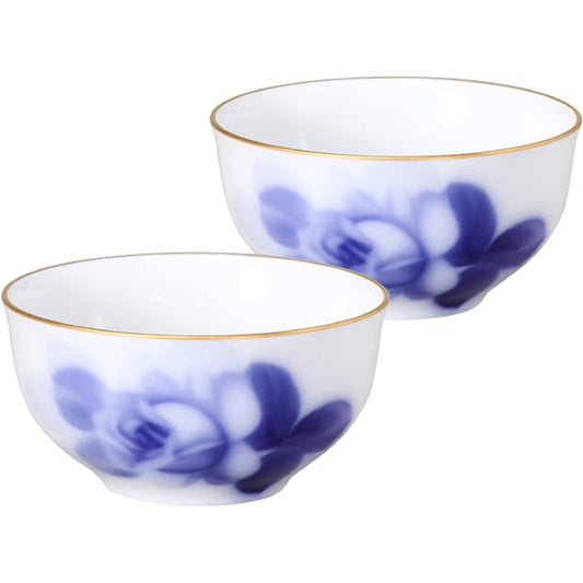 Okura Toen Blue Rose (8211) Teacup Pair Set 51CR/8211