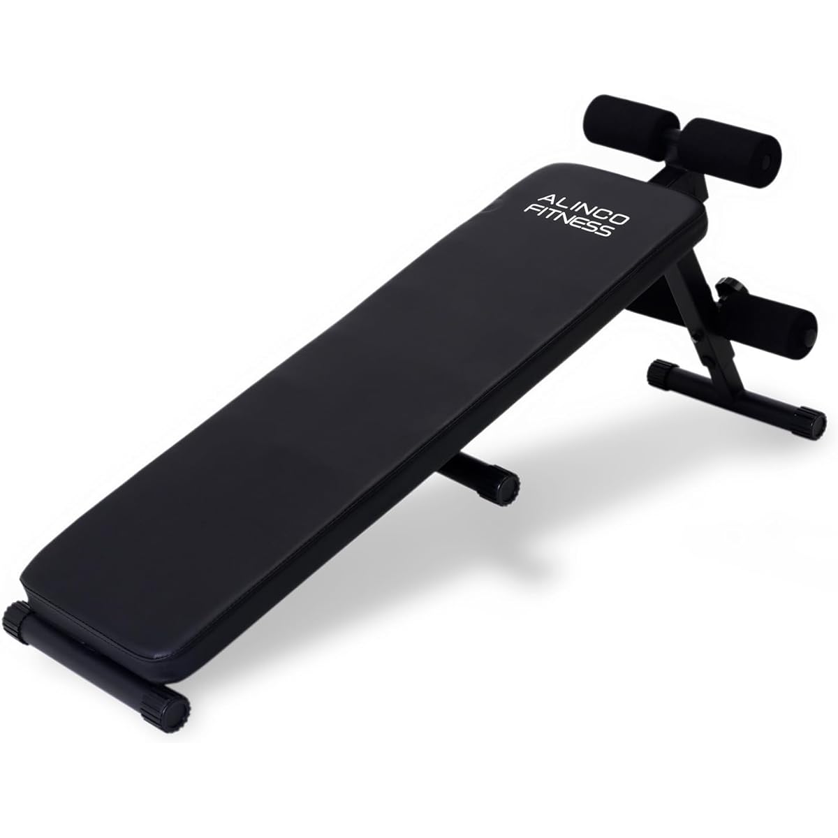 ALINCO Training Bench, Angle Adjustment, Abdominal Exercise Table, Muscle Training, Home Training, Foldable, Space-Saving Storage, Compact