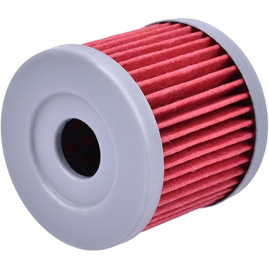 Paper oil filter S/UZU-KI GN125 GN125Z GN 125 GN125E GS125 GS125S Drum brake GS 125 GS125E Disc brake GZ125 Marauder GZ 125 (Color: 4pcs)