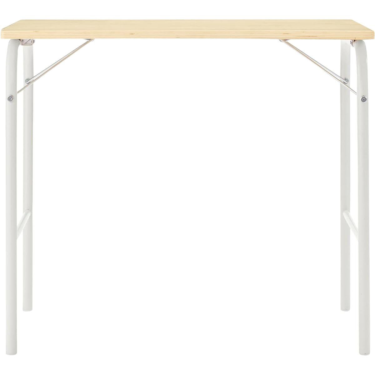 MUJI Steel Pipe Table Off White Foldable 12132233