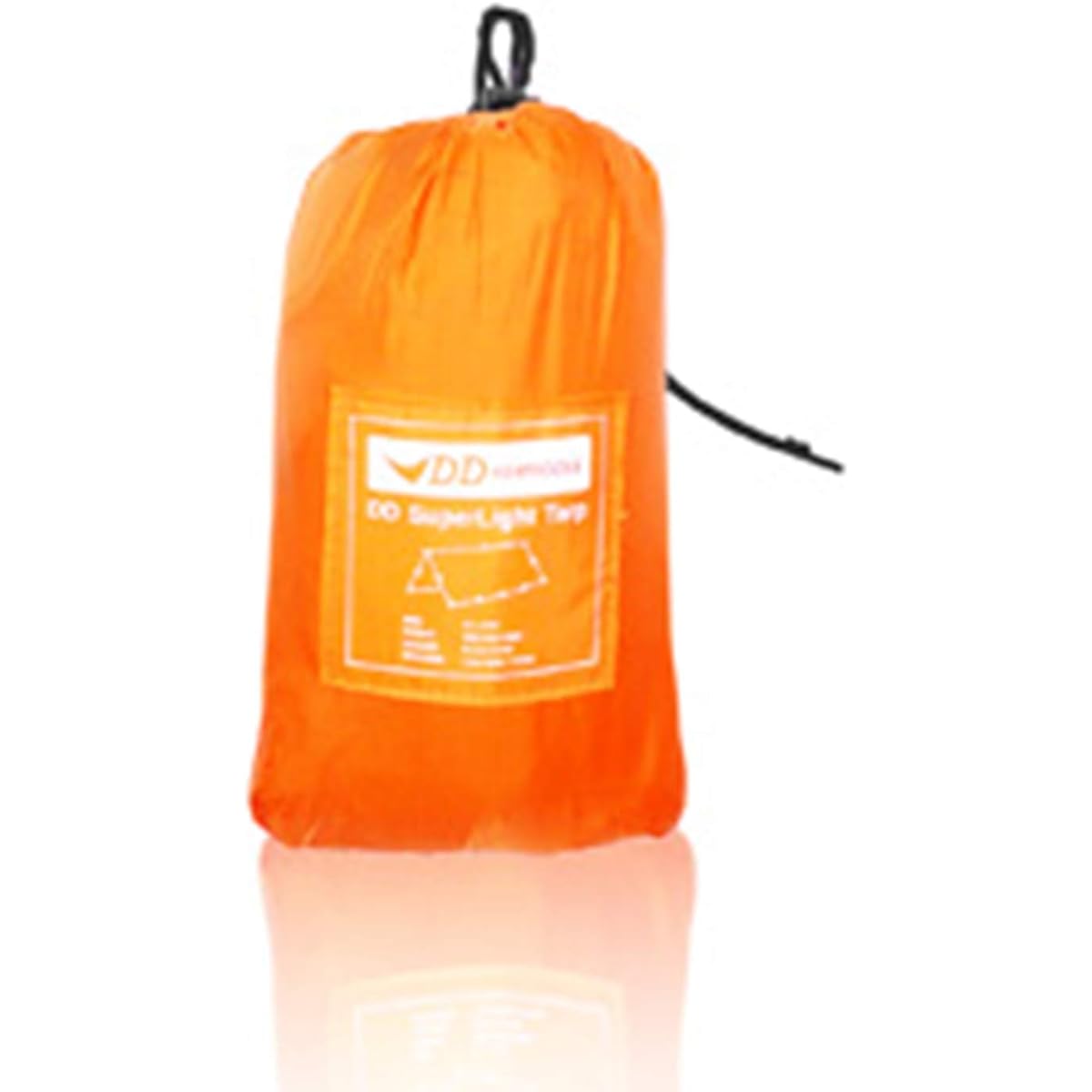 DD SuperLight Tarp Light and compact, perfect for hammock shelters (Sunset orange) [Parallel import goods]