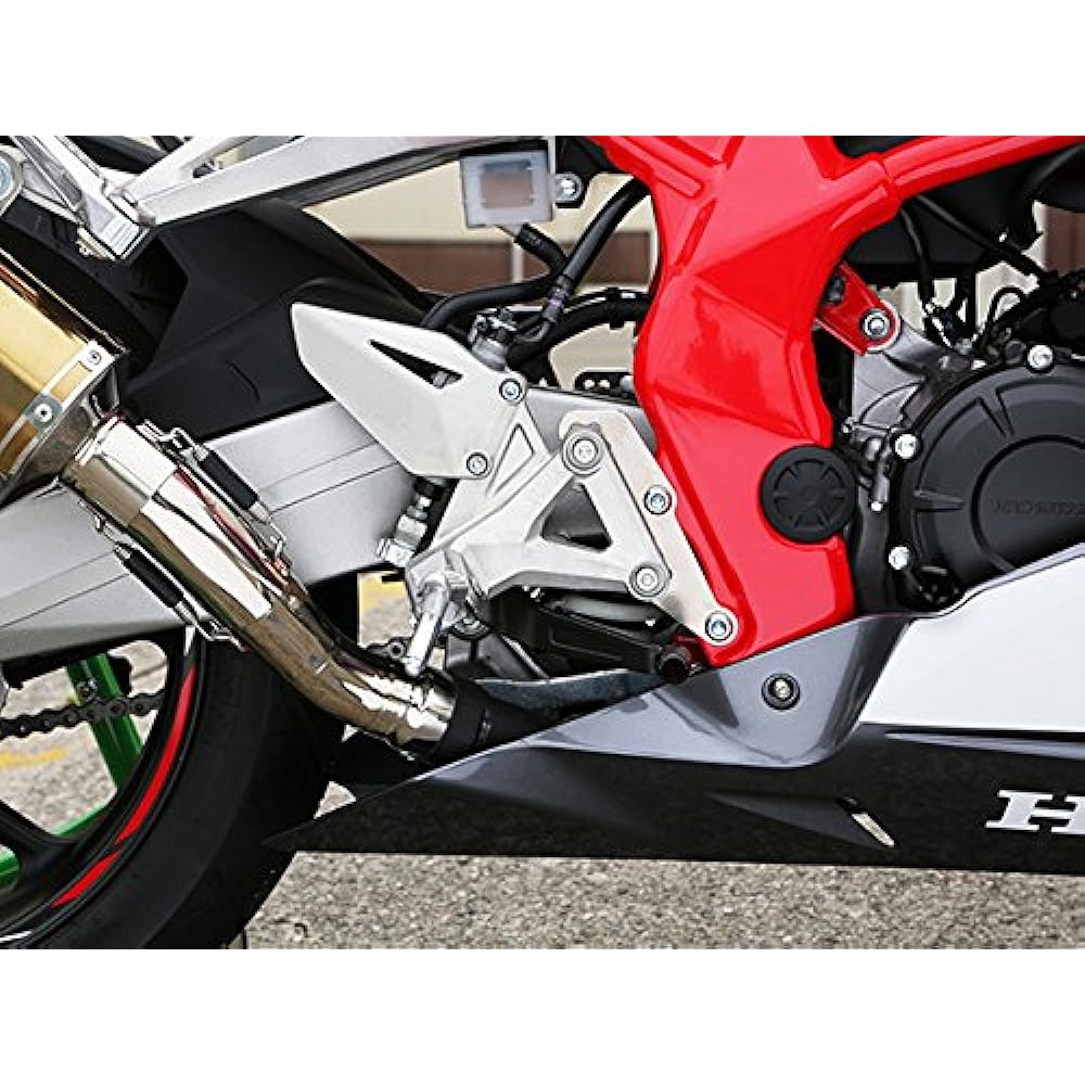 BABY FACE Set Back Plate Aluminum Silver CBR250RR(17-) 002-BH002SV