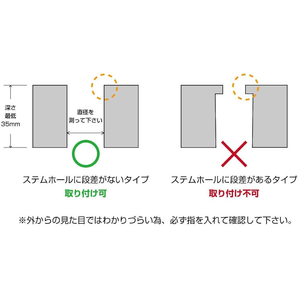 [REC-MOUNT23] Base mount part (C parts) C13 stem hole mount base for φ17-25mm [SH23-C13]