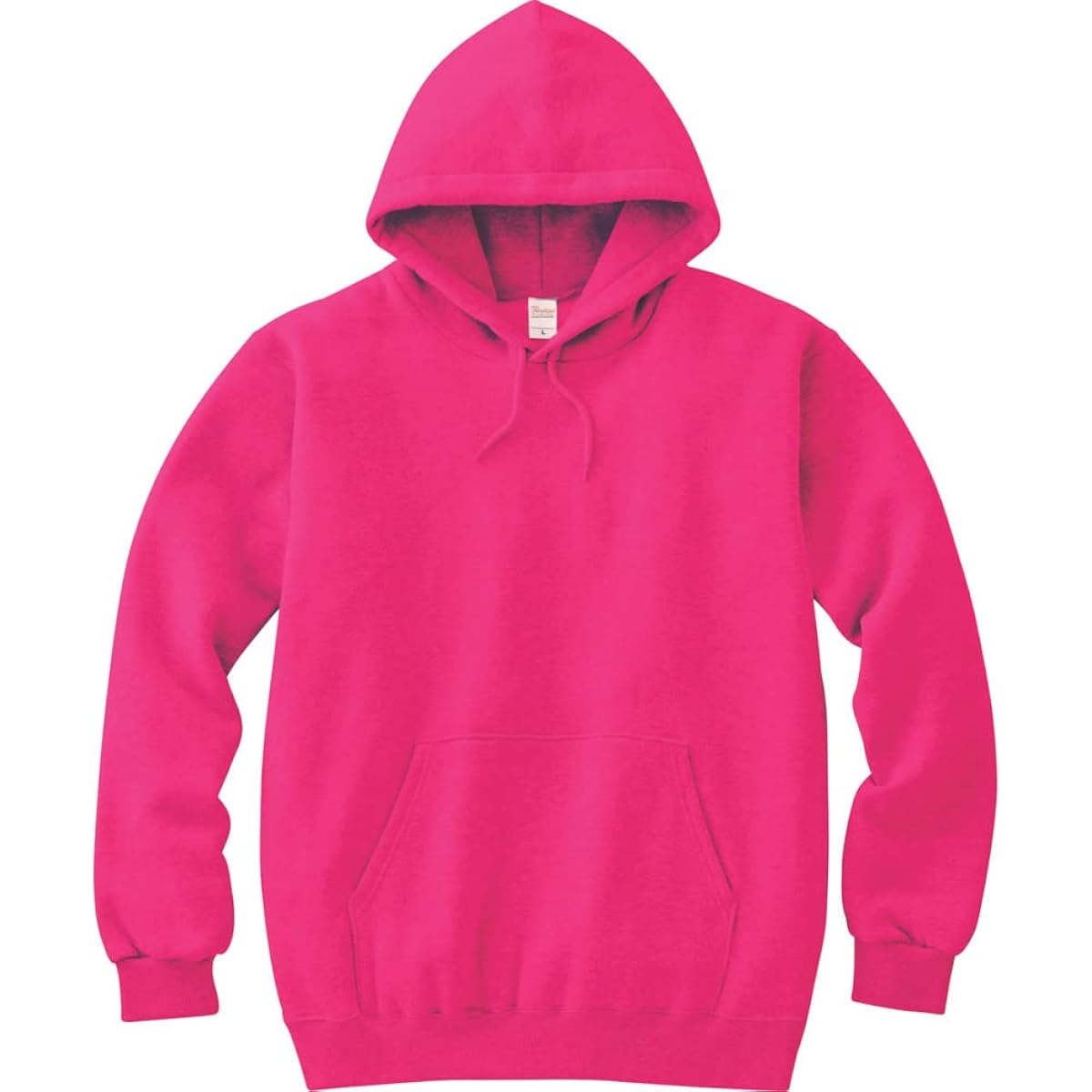 [Print Star] Sweatshirt Hoodie 8.4oz Fleece Hooded Light Parka [Pullover] 00216-MLH Flamingo Pink 2XL
