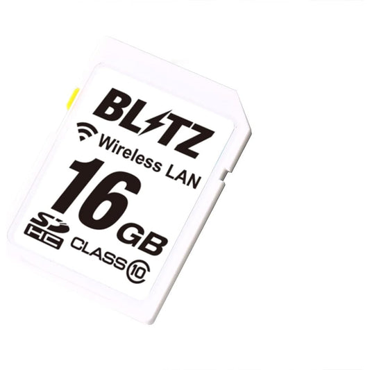 BLITZ Touch-BRAIN LASER for Radar Detector SDHC Card with Built-in Wireless LAN TL311R BWSD16-TL311R Black