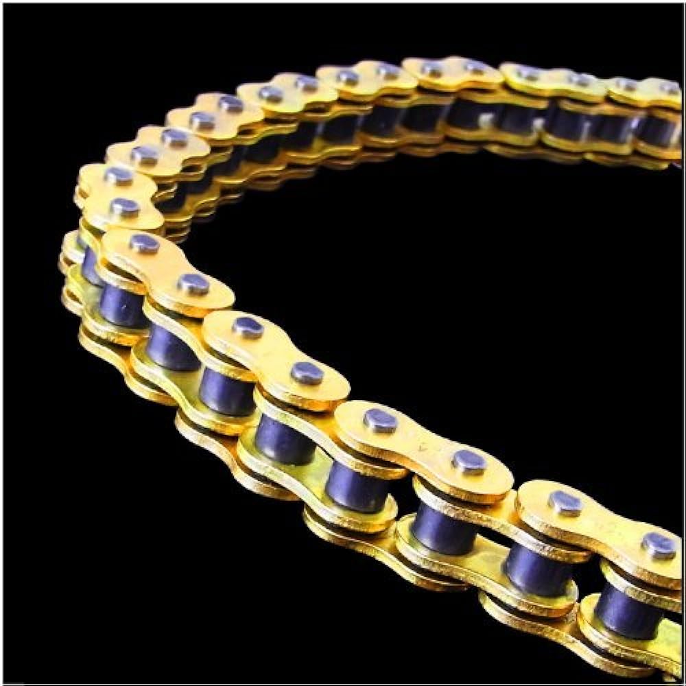 Bike Parts Center Gold Chain 420 110 Link Honda Ape 50 etc. 91-10-11