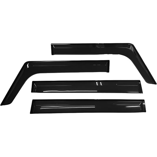 Waken Kogyo Original Side Visor Set Compatible with Honda N-BOX Domestic Production Shockproof Acrylic Mounting Hardware and Installation Instructions Included 190