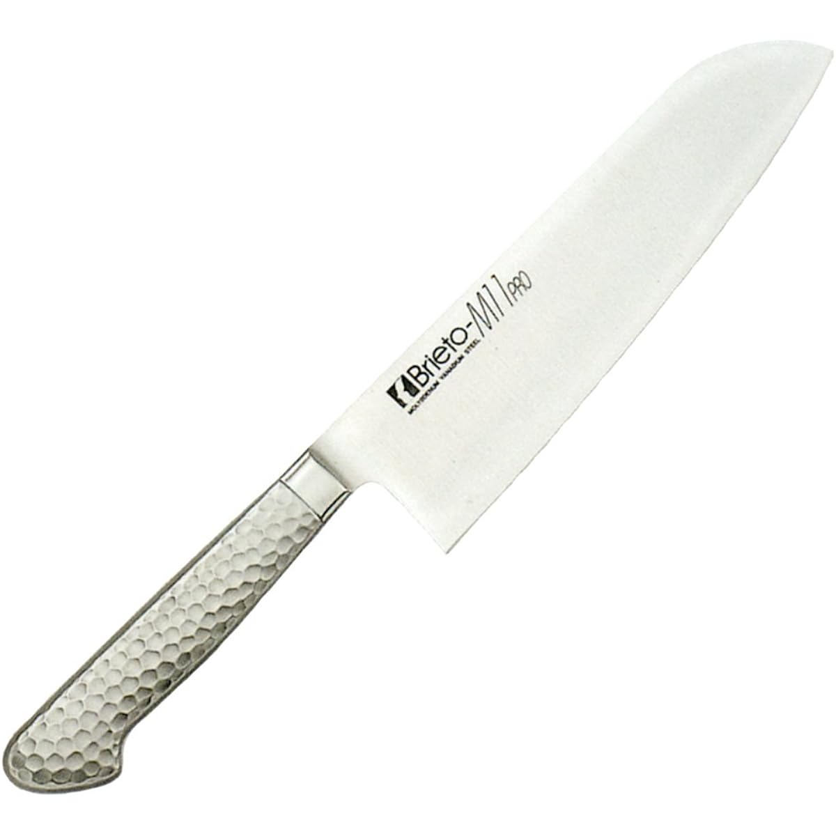 Kataoka Seisakujyo All-Purpose Knife Silver 175mm Made in Japan Brieto-M11pro Molybdenum Vanadium Steel M1114