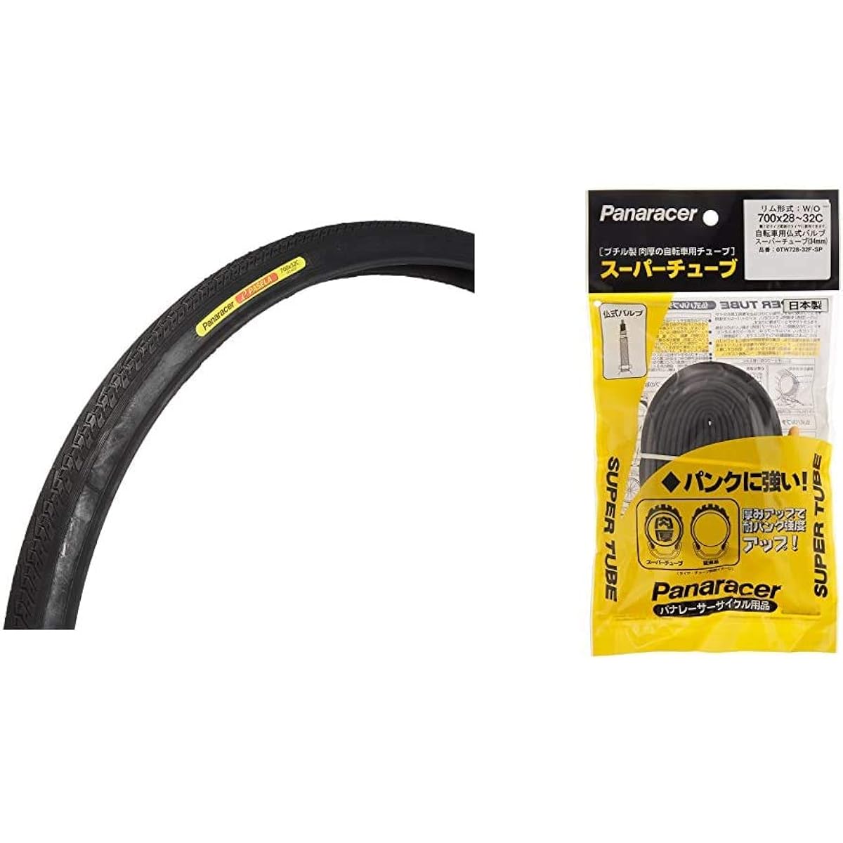 Panaracer Clincher Tire [700×32C] Pasera Blacks 8W732-18-B Black (Cross Bike Cyclocross Bike / For City Riding, Commuting, Touring, Long Ride)