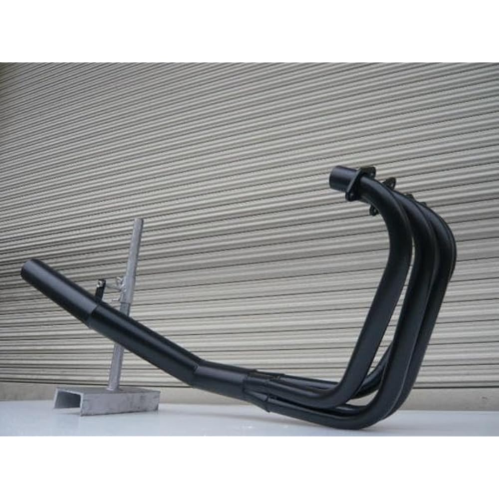 PRETTY RACING Z400GP Short Tube 70Pi Muffler Black