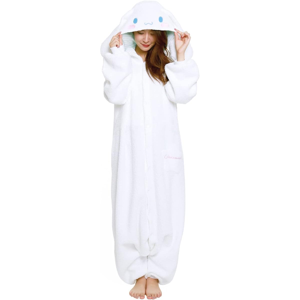 SAZAC Character Fleece Kigurumi Sanrio Cinnamoroll