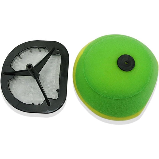 Motorcycle Dual Foam Layer Sponge Air Cleaner Filter with Support Holder Compatible with NINOMA SX XC EXC SX-F XC-W LC-4 SMR 85 105 125 250 450 (Color : 1 Set)