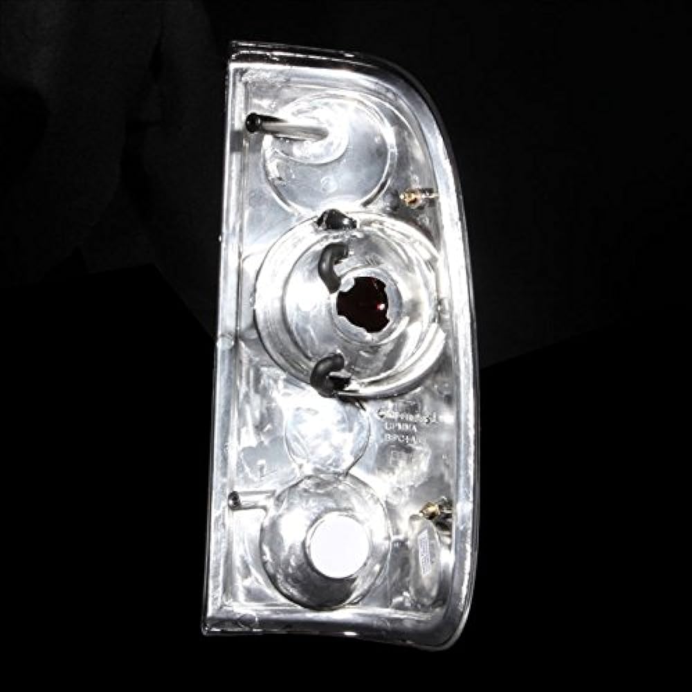 SPPC Black Eurotail Light Assembleset Ford F Series- (Pair) Driver seat left side and passenger seat replacement