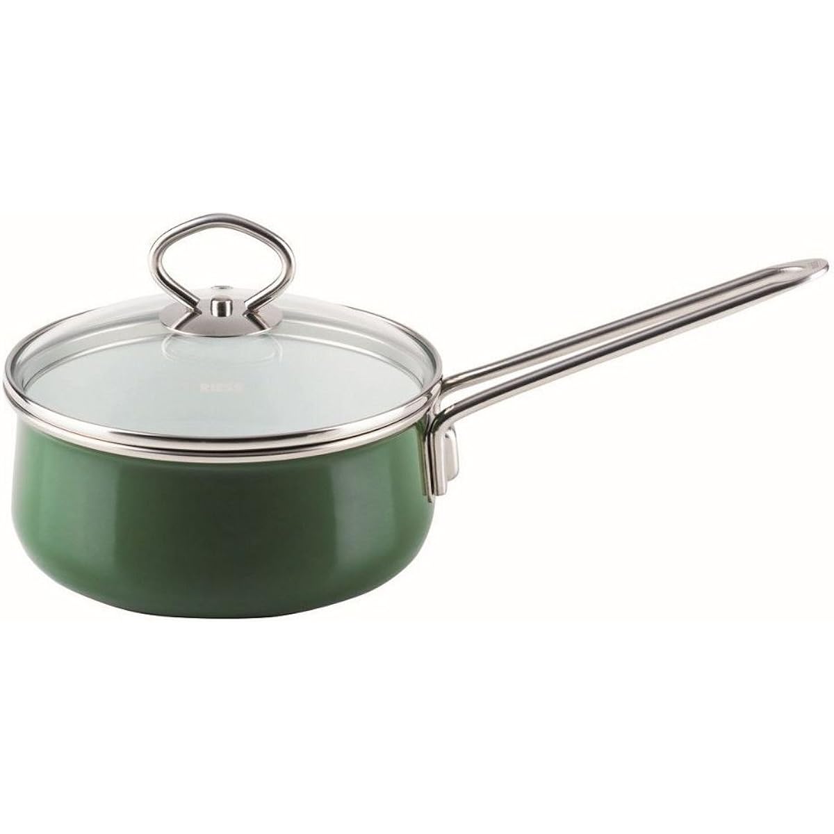 RIESS One Hand Pot VERDE 1kg Pot.m.Glasdeckel 16cm 1L 0730-013