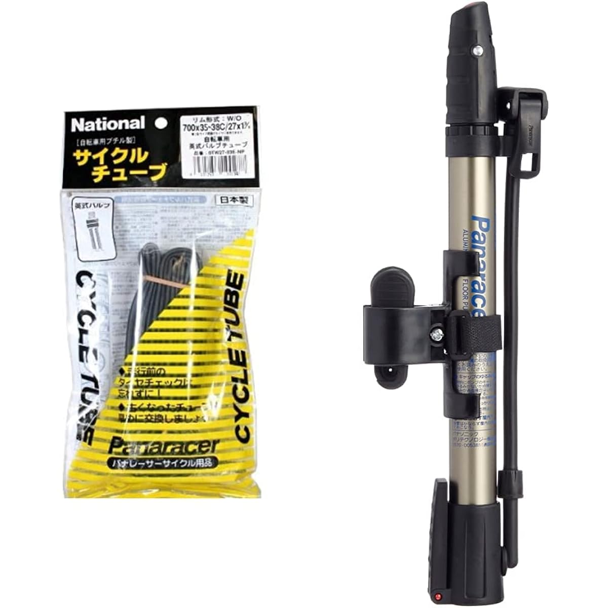 Panaracer Tube 700×35~40C (27×1-3/8~1-1/2) English/American/Presta Valve Made in Japan