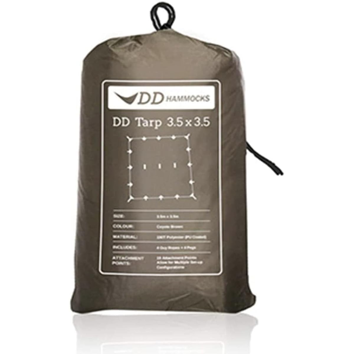 DD Hammocks DD Tarp Tarp 3,5x3,5 Cyote Blown Japanese genuine product