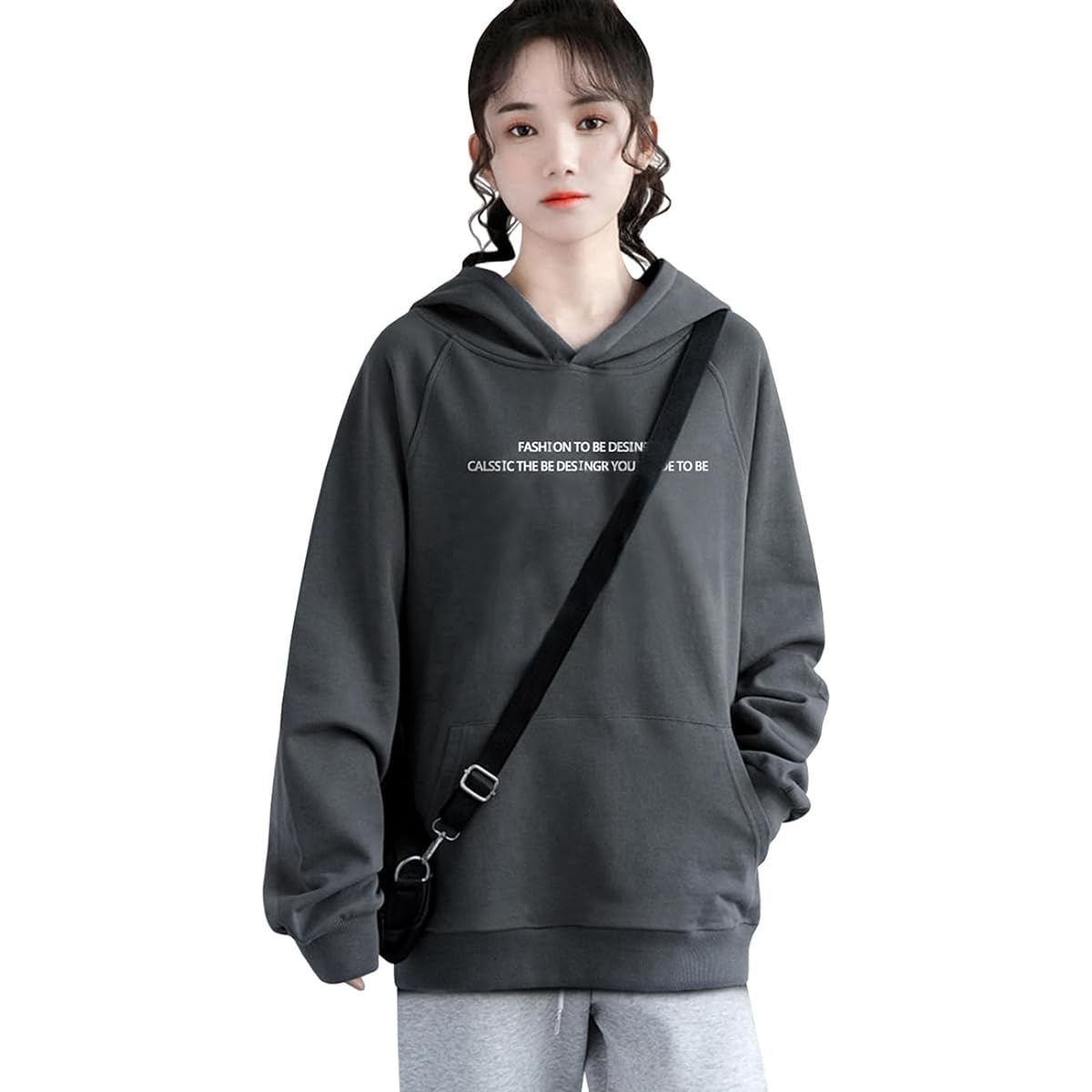 [EASTEMPO] Women's Parka, Spring, Loose, Cute, Plain, Stylish, Casual, Large Size