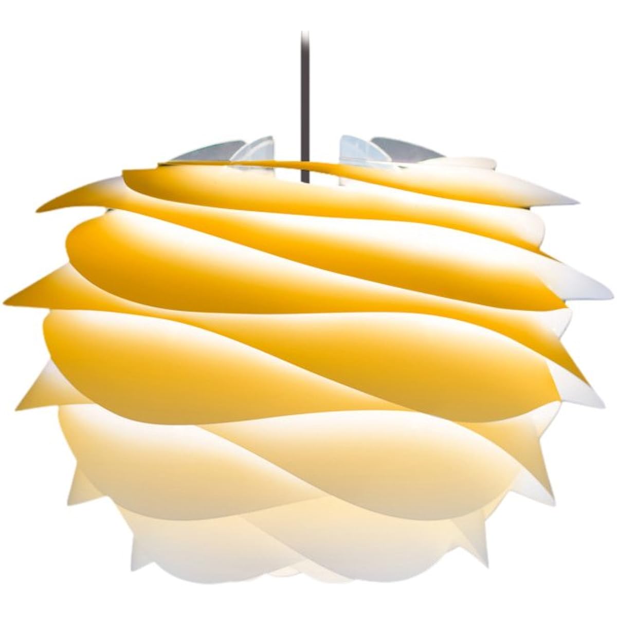 Vita Scandinavian Denmark Pendant Light Carmina Mini 1 Light Type Shade: Sahara/Code: Black Bulb Sold Separately 02063-BK Ellux