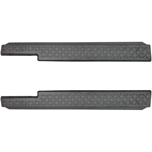 Samurai Produce Suzuki Jimny JB64 Jimny Sierra JB74 Side Step Scuff Plate Banded Steel Plate 2P Black Hairline