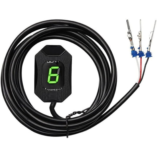 Speed Display Meter Motorcycle ECU Direct Mount Kawasaki ER6N V650 Ninja 300 Z1000SX Moto 1-6 Gear Display Gear Indicator Monitor
