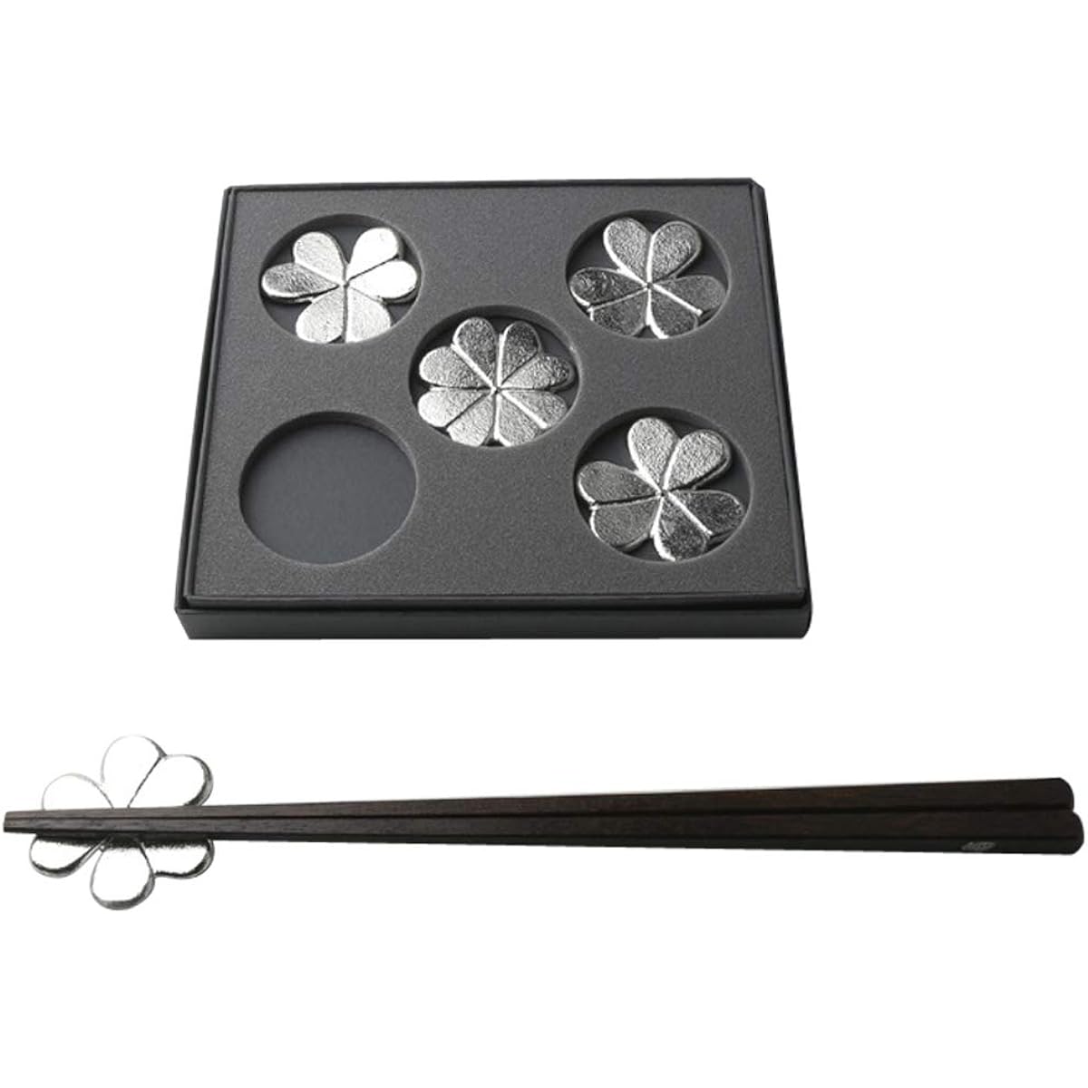 Nousaku chopstick rest - Katabami - 5 pieces [100% tin] 501711