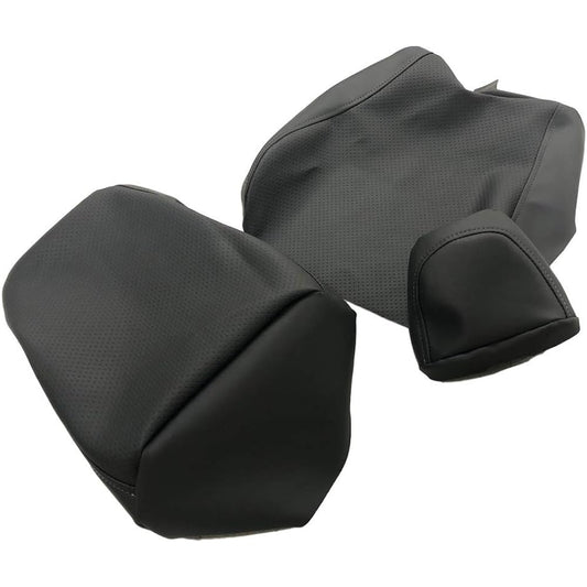 CHRIS Parts Motorcycle Seat Cover Suzuki GS1200SS 3 Piece Set Made in Japan (Thick Fabric) Seat Cover [Fabric Color: Black/Stitch] Reupholstery Type (Reupholstery) CHRIS-SCH3096-C10