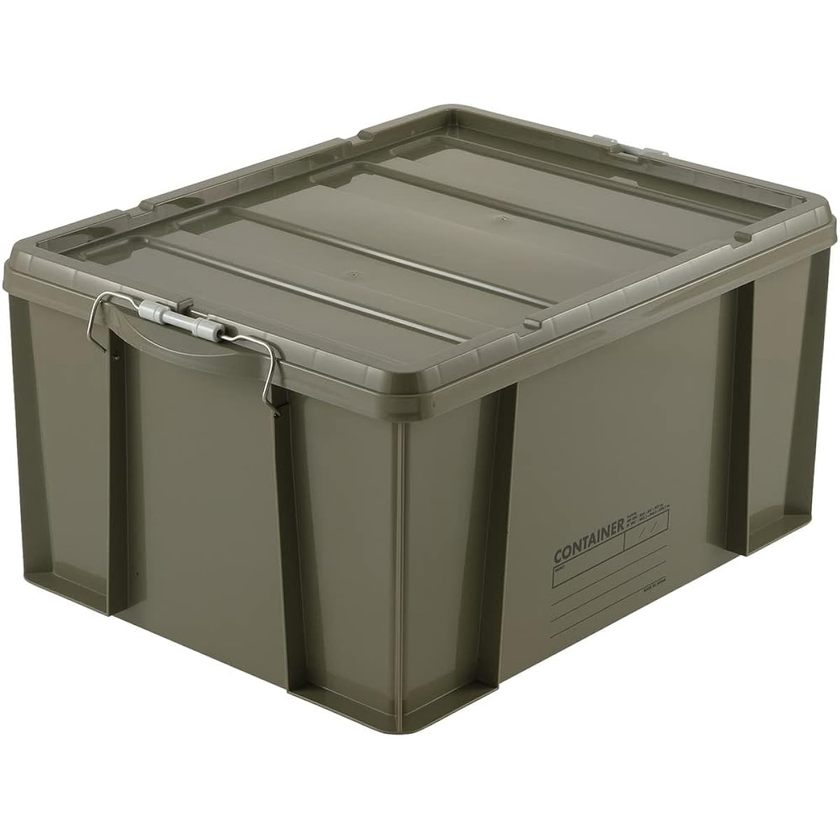 Richell Storage Box Green 6600ml Latch Container