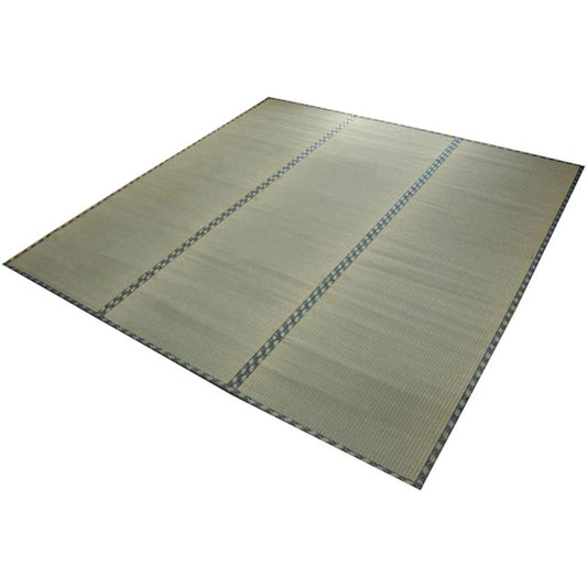 Ikehiko Igusa Rug Nishijin Edoma 3 tatami mat approx. 176 x 261 cm Made in Japan Overlay Carpet Itohiki Weave Hiba Processing #6301033