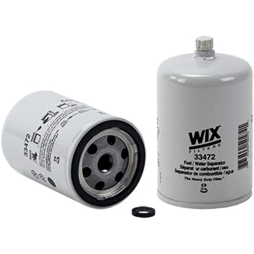 WIX Filter -33472 Highly Durable Spin On fuel Separator 1 Pack
