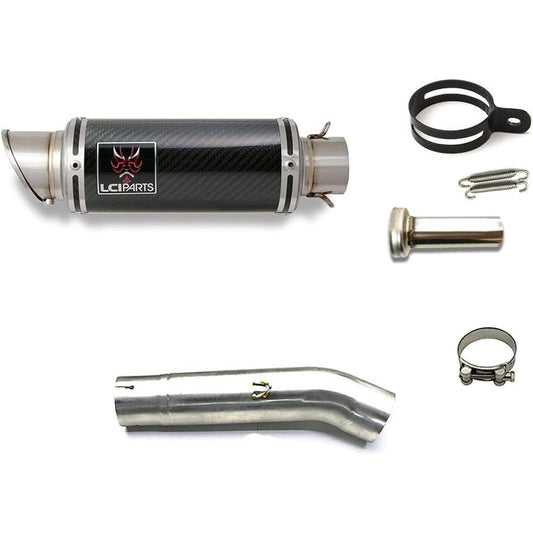 CB400SF CB400SB NC42 2007-2022 LCIPARTSPARTS Short Carbon Slip-On Muffler