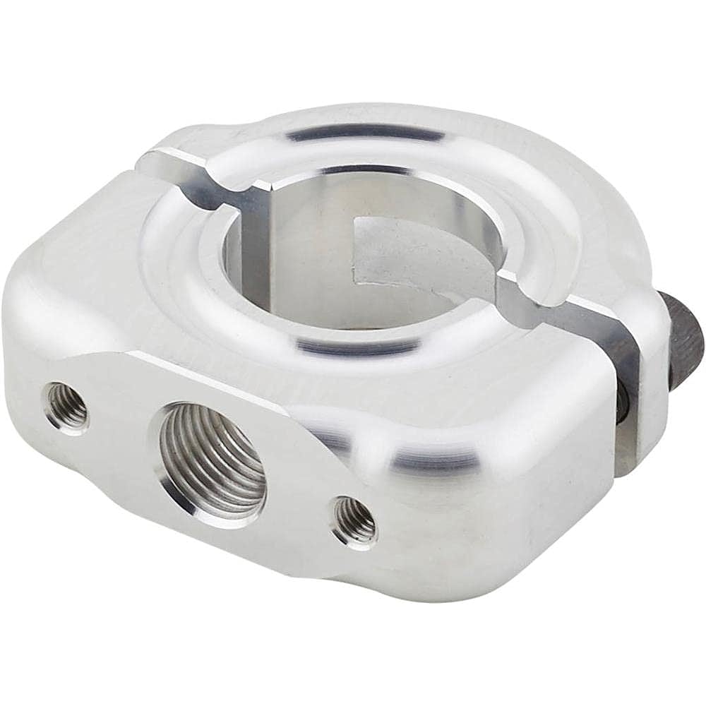 All-in-one accessory clamp 1-1/4 tube size billet aluminum