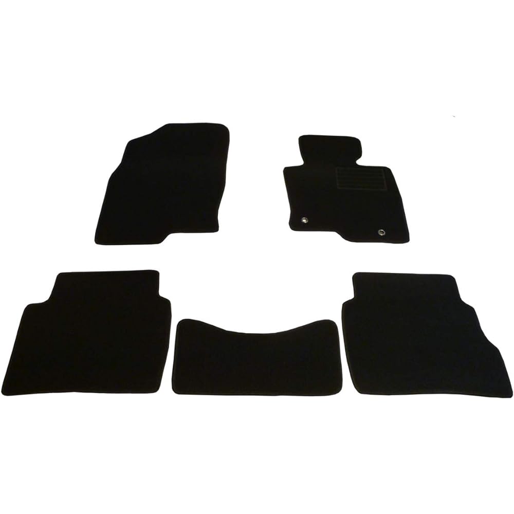 Fenice Car Mat Floor Mat Domestic Production (Mazda CX-5 KF Series) Black Non-Slip Shape Resistant to Slip Car Mat (Car Parts Specialty Store)