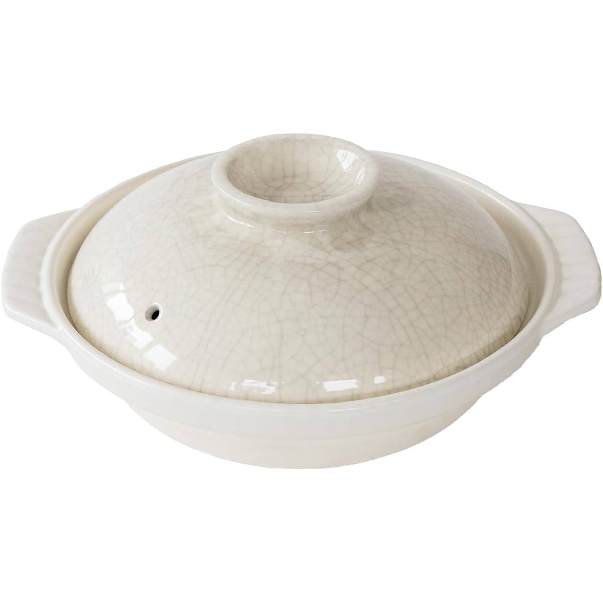 Ginpo Pottery Earthenware pot, No. 10, For 4-5 people, Approx. 2700ml, Direct fire compatible, Banko ware, Made in Japan 11101