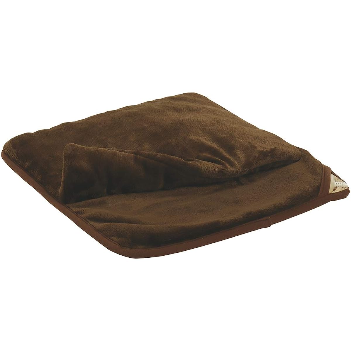 KODEN Foot Warmer, Deodorizing Body, Dark Brown, 44 x 44 cm, Flannel, Fluffy, Smooth, Energy Saving VPT442BFZS