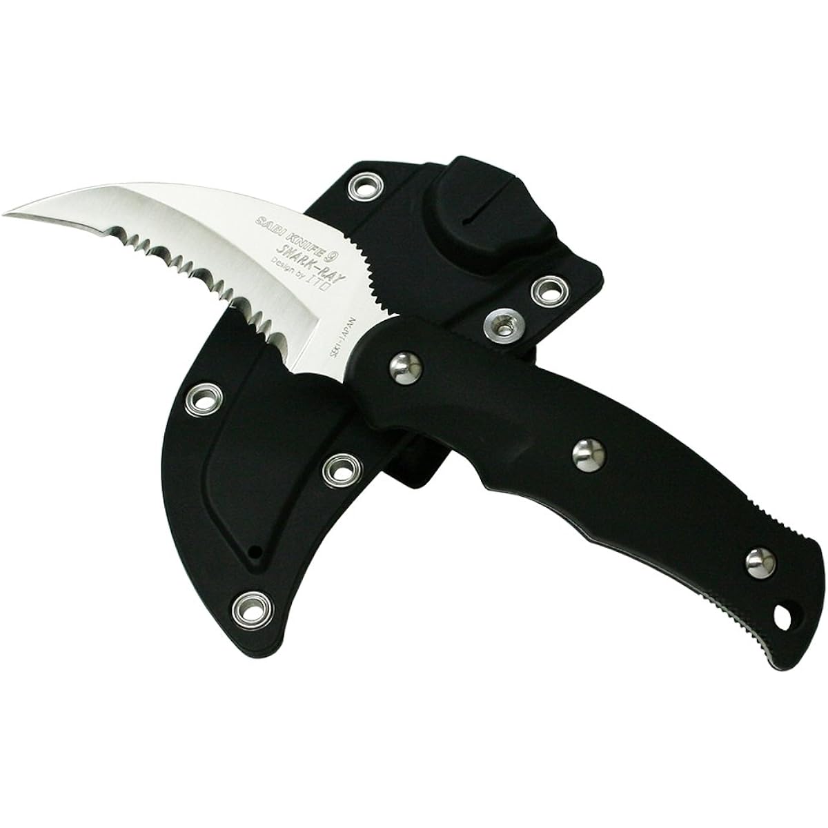 G. Sakai Sabi Knife 9 Shark Ray Black 11516