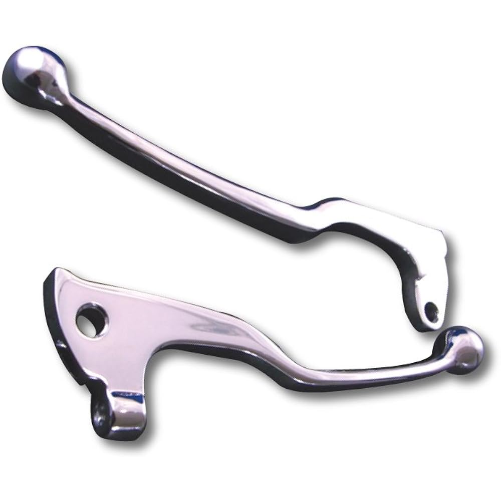 ALBA brake/clutch lever left and right set RZ50 (84/88-96) and others chrome plated BL-020-010-CR