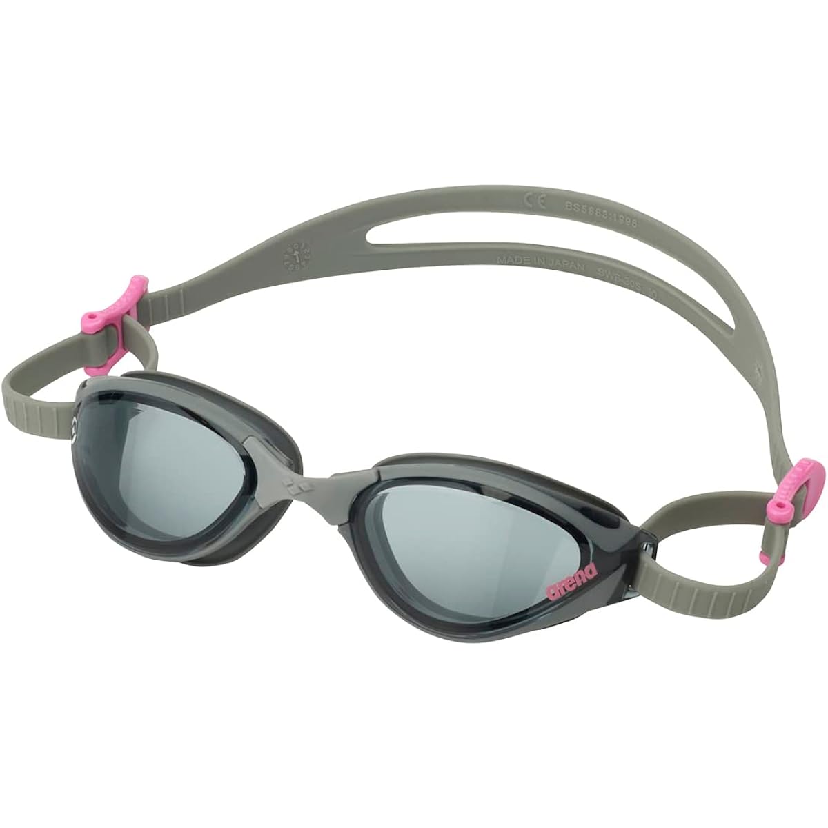 arena Swimming goggles for fitness use for men and women [Arena Warbo] Anti-fog (linon function) AGL-1300
