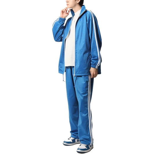 [Arcade] Men's Jersey Top and Bottom Set with Side Lines Activewear Sportswear