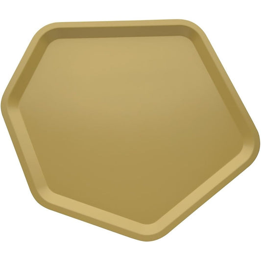 [Regular Imported Product] ALESSI TERRITOIRE Hexagonal Tray/Yellow Sand MC06 Y