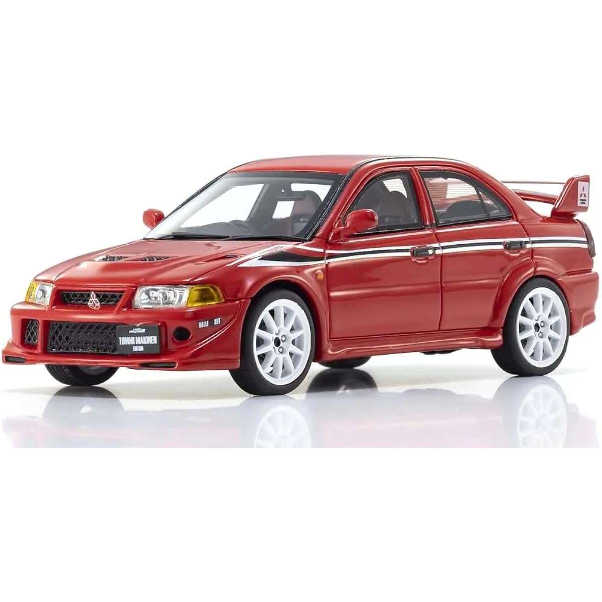 Kyosyo Original 1/43 Mitsubishi Lancer Evolution VI TME Red Finished Product